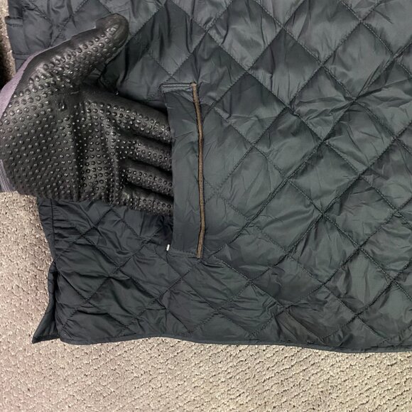 Peter Millar Suffolk Quilted Travel Coat Jacket Mens 4XL Black Golf Fleece Lined - Picture 4 of 15